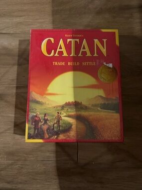 Catan Board Game - Red Edition by Catan